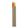 KADEN - Wooden highlighter pencil set KADEN - Wooden highlighter pencil set