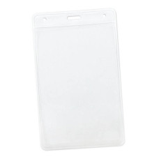BADGE VL - PVC vertical badge holder