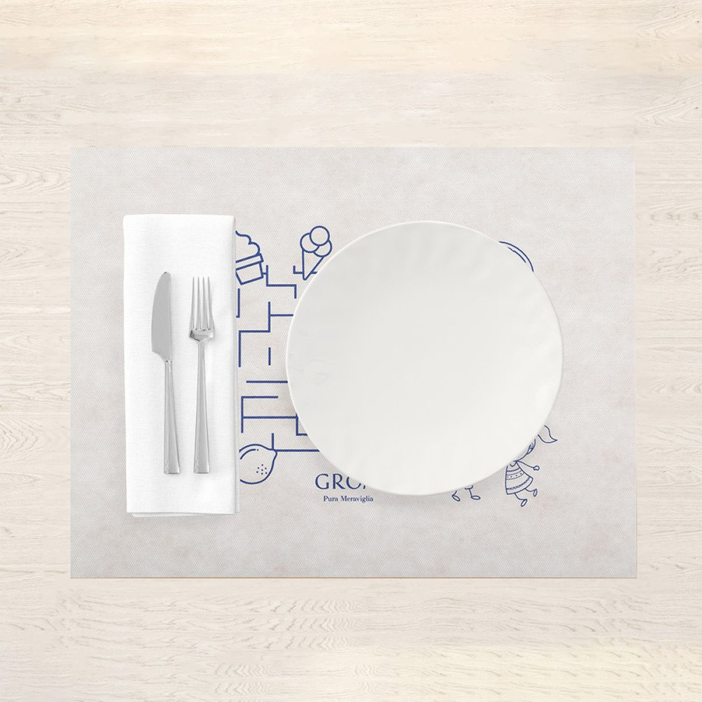 NAPKIN - rectangular TNT placemat