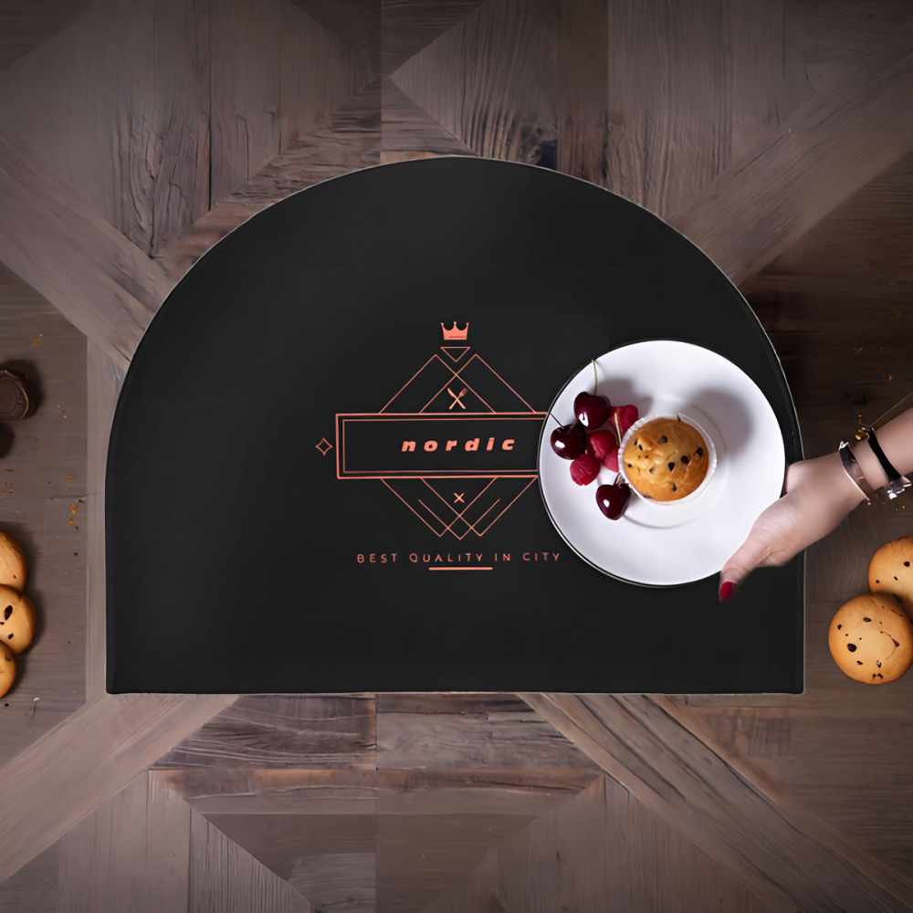 TABLEMAT - semi-circular placemat