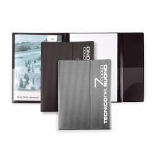 CARBON FILE - 2 leaf folder with flap