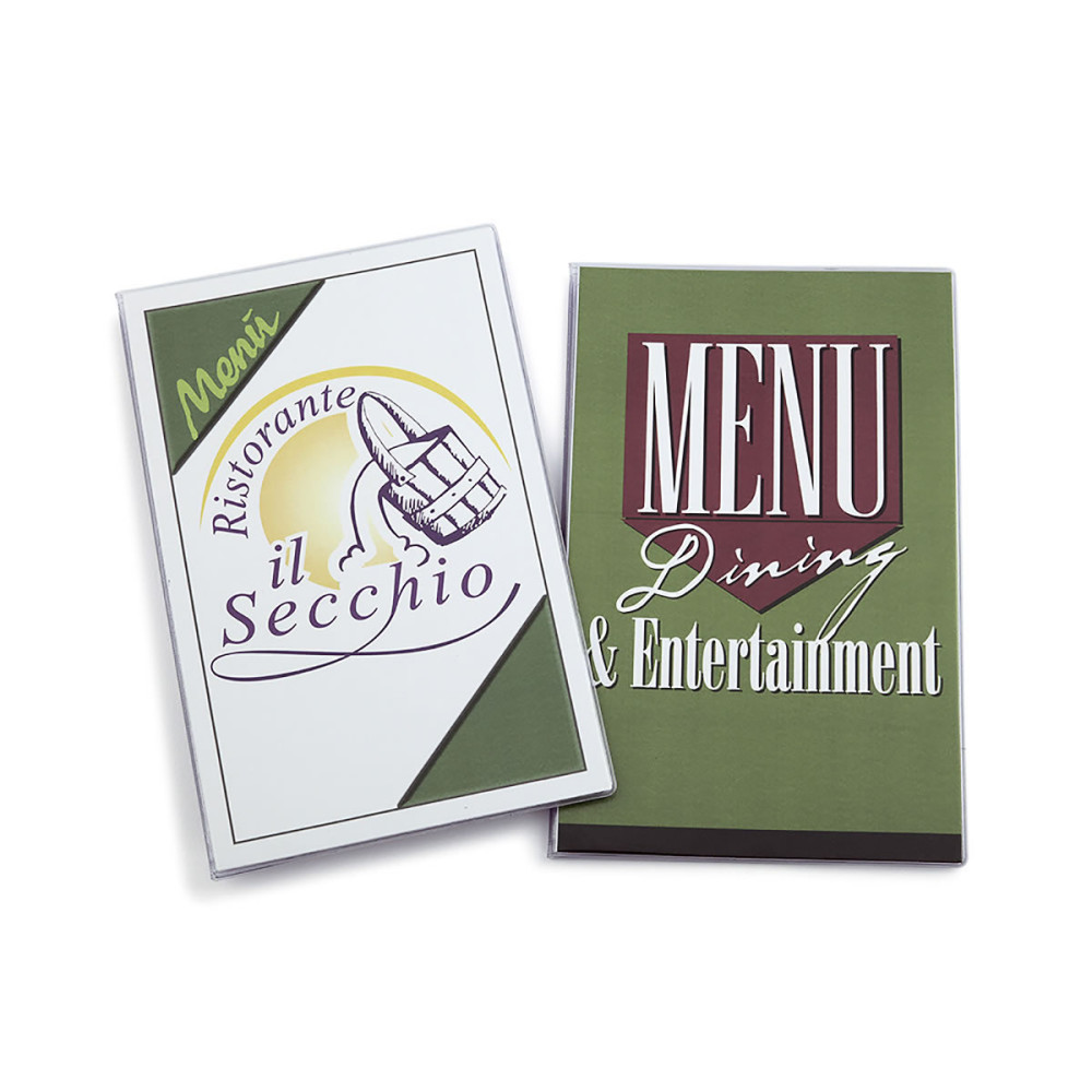 MENU SIMPLE M - medium menu holder with 4 envelopes