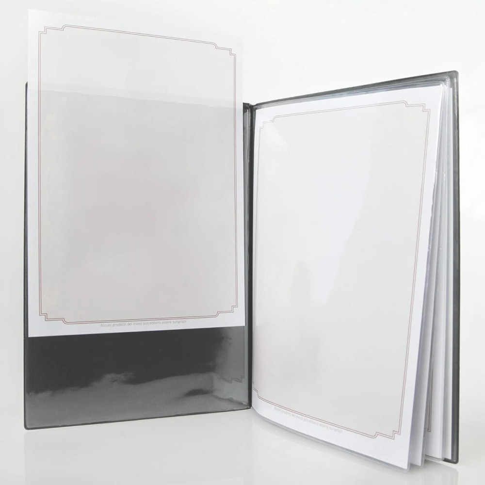 MENU STANDARD M - menu holder with 4 pockets