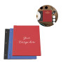 MENU MODERN L - hardbound PVC menu holder MENU MODERN L - hardbound PVC menu holder
