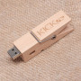 CLIP WOOD - Clip USB stick CLIP WOOD - Clip USB stick