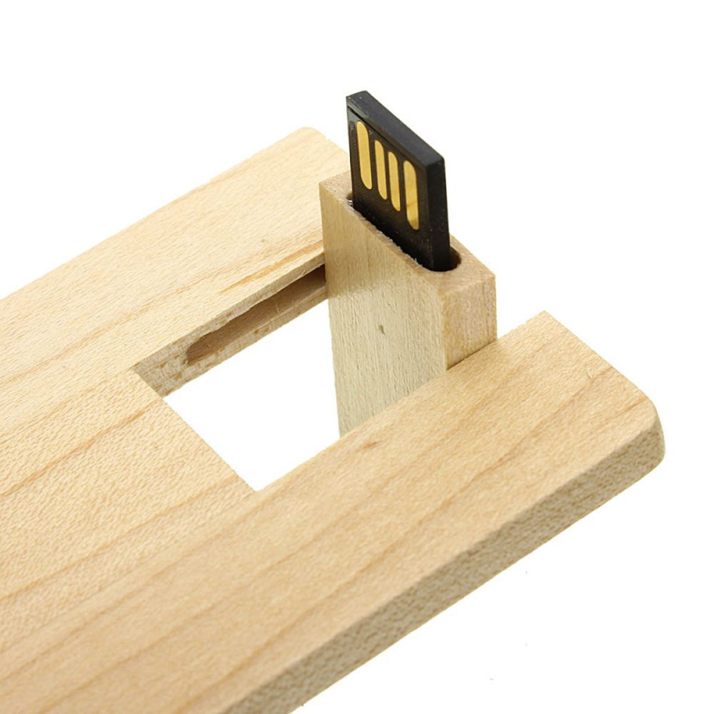 CARDWOOD - wood credit card usb flash drive