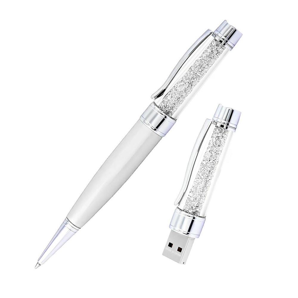 GLITTER PEN USB - Pen with USB stick