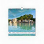 NICOSIA - 14-sheet wall calendar with spiral, 200x200 mm NICOSIA - 14-sheet wall calendar with spiral, 200x200 mm