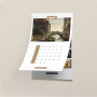 LISBON - 8-sheet wall calendar glued on top, 210x297 mm LISBON - 8-sheet wall calendar glued on top, 210x297 mm