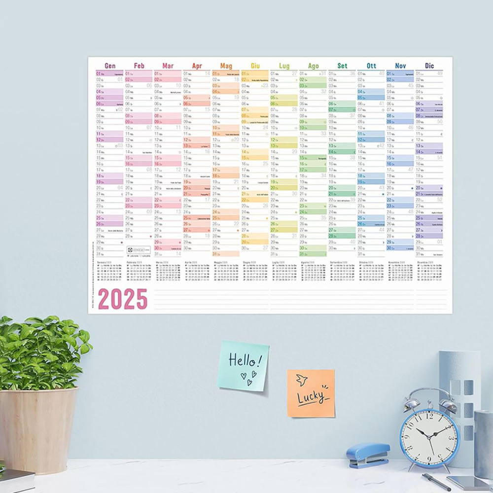 MADRID - poster calendar, 420x297 mm