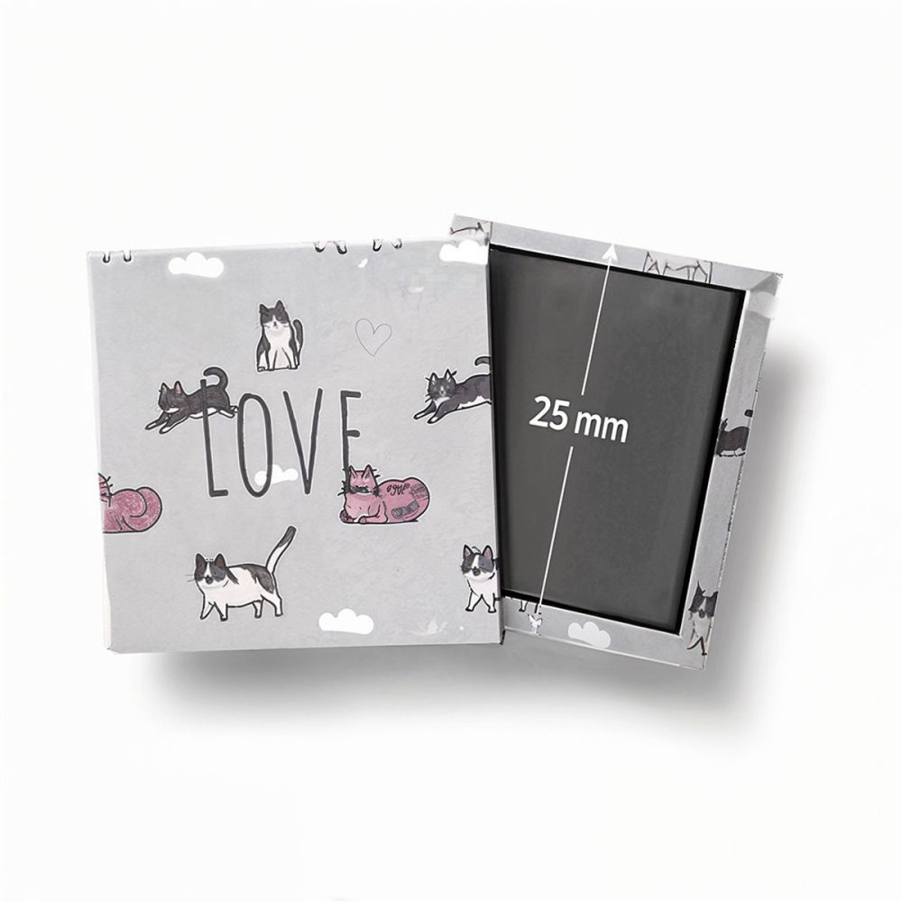 MAGNET A SQUARE 25 - acrylic square magnets , 25x25mm