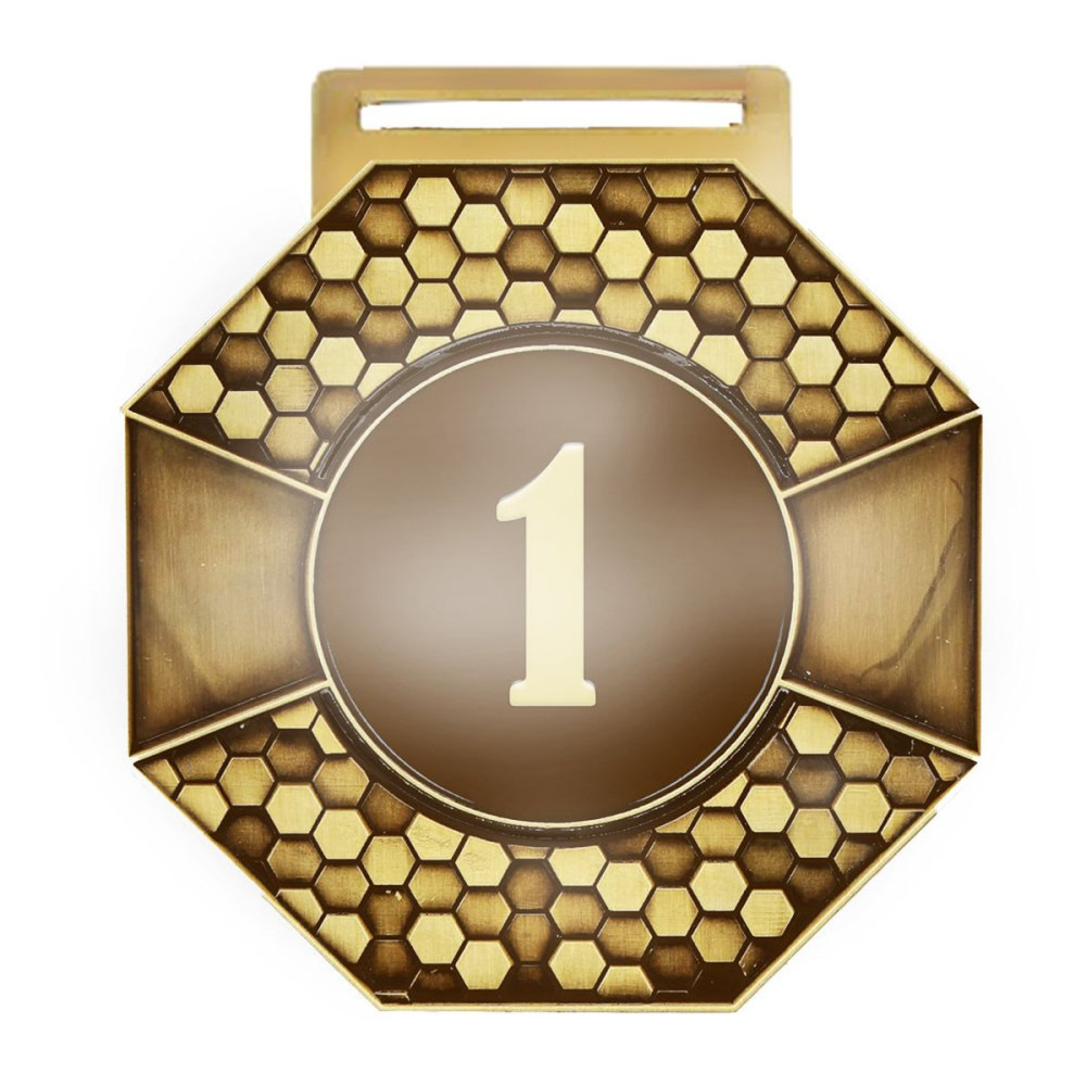 LEMMA - zinc alloy medal 2mm, 60x60 mm