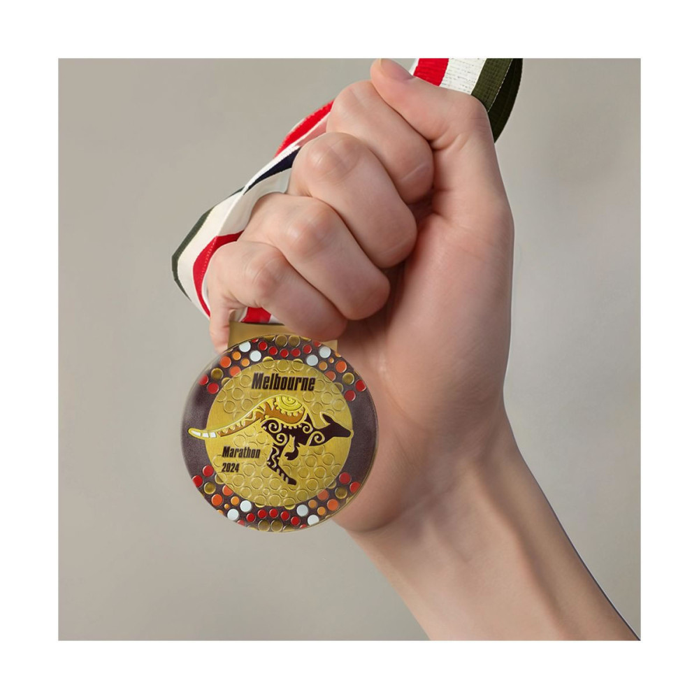 TOKYO - steel medal 2,5mm, 40x40 mm