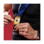 KOCHI - steel and plywood medal 4mm, 40x60 mm KOCHI - steel and plywood medal 4mm, 40x60 mm