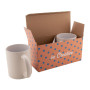 CREABOX MUG DOUBLE - custom double mug box CREABOX MUG DOUBLE - custom double mug box