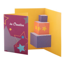DIMENSIONS - 3D Christmas card, gift box