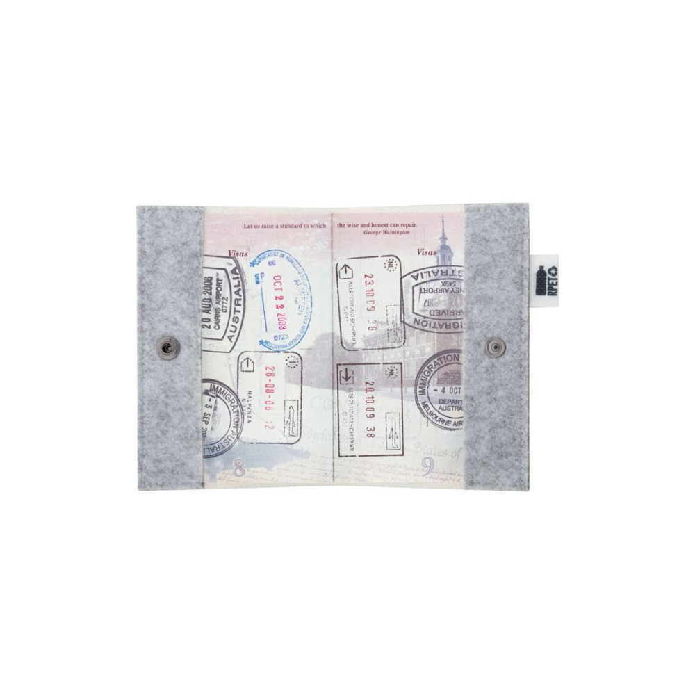 CREAFELT PASS - custom RPET passport cover