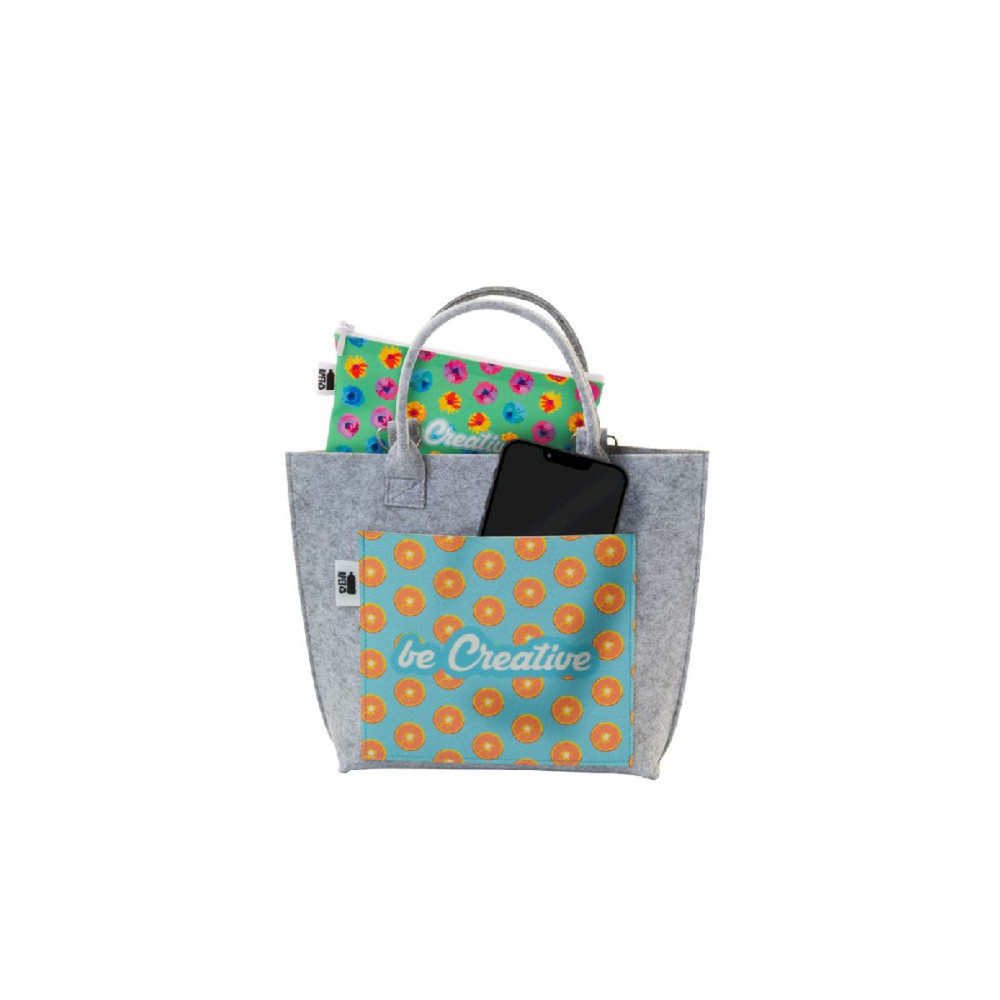 CREAFELT CROSS - custom RPET crossbody bag