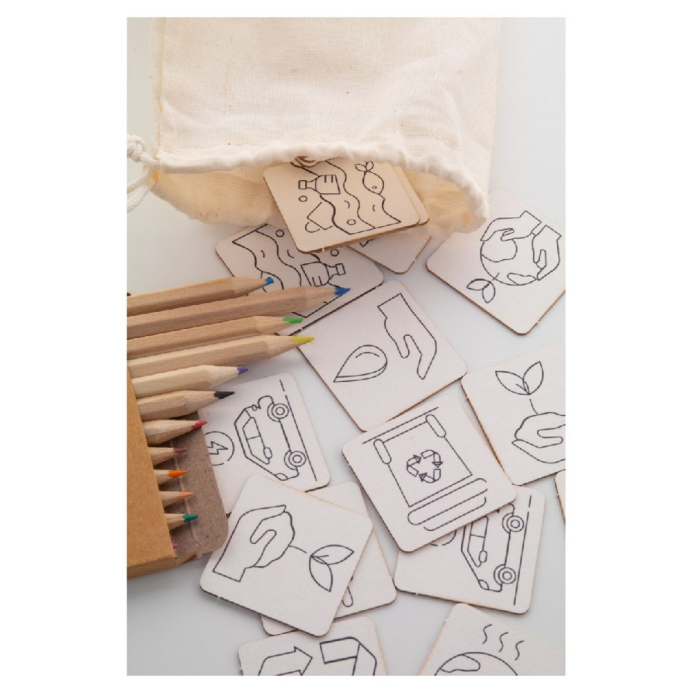 COLORMOR - colouring memory game, environment protection