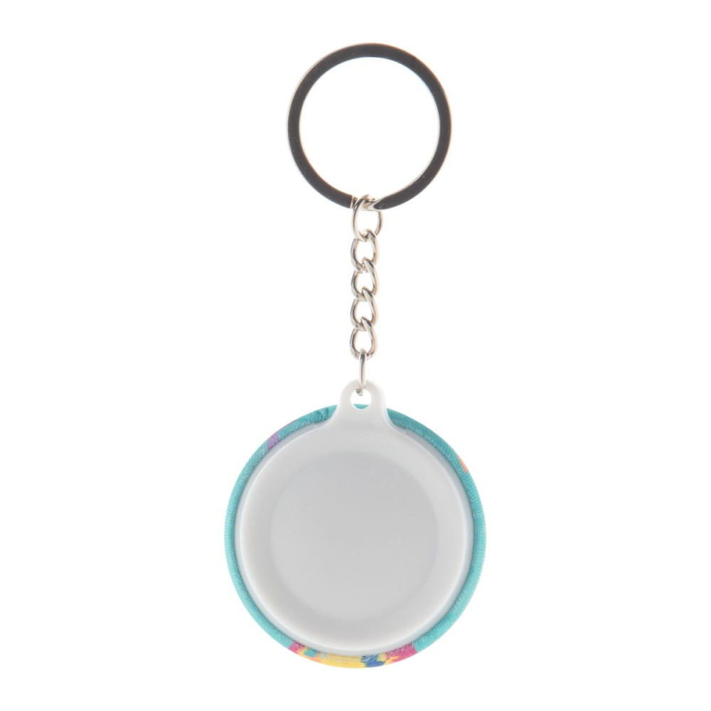 KEYBADGE RPET MINI - pin button keyring