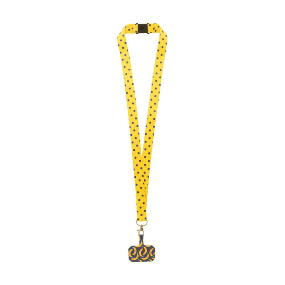 SUBYARD MOBILE SAFE - custom RPET mobile holder lanyard