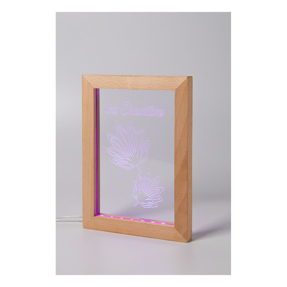 WOODIFRAME - LED light trophy