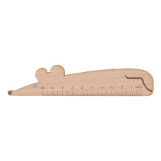 LOONEY - wooden ruler