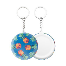 KEYBADGE MINI - pin button keyring