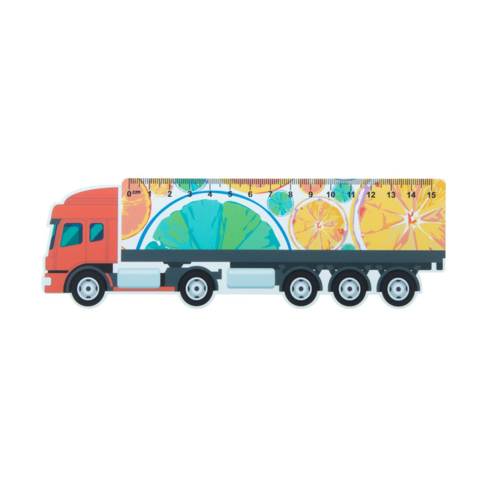 TRUCKER 15 - 15 cm ruler, truck