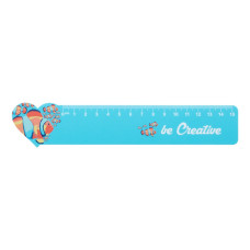 COULER 15 - 15 cm ruler, heart