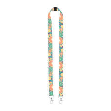 SUBYARD DOUBLE SAFE - custom sublimation lanyard