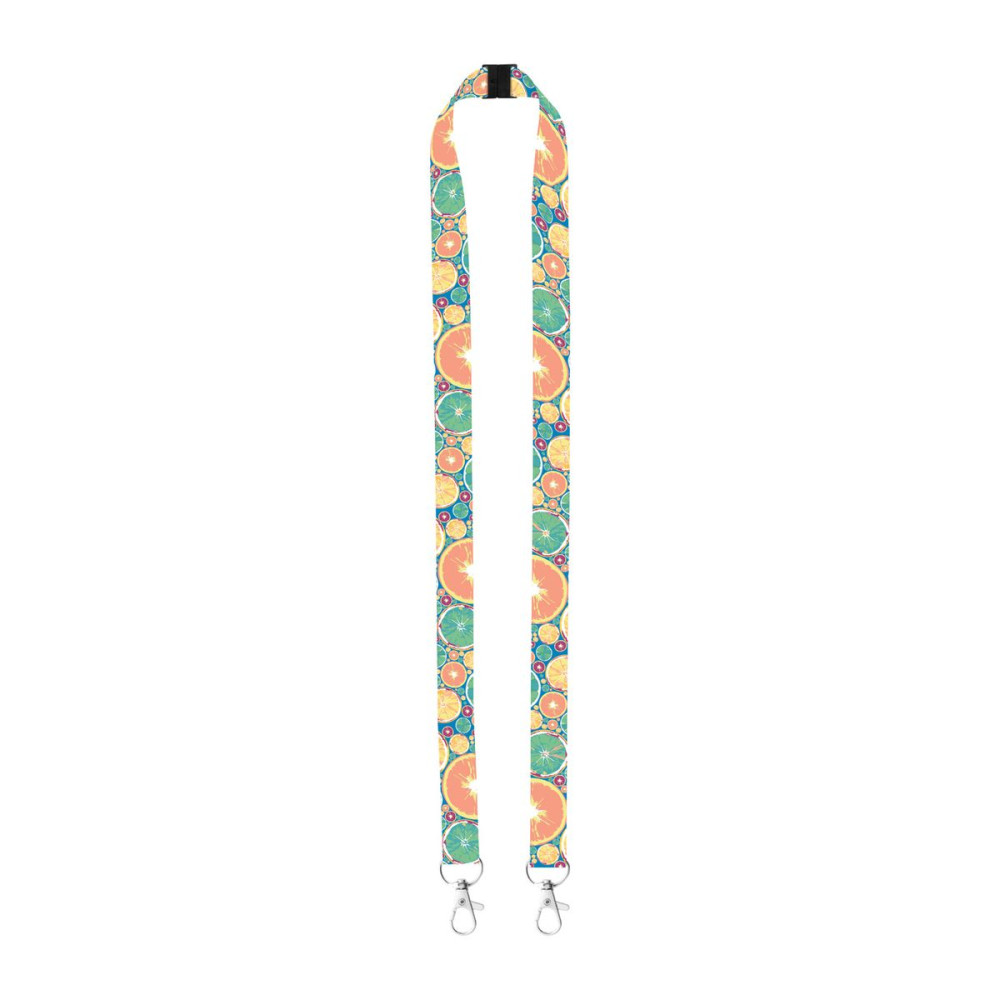 SUBYARD DOUBLE SAFE - custom sublimation lanyard