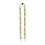 SUBYARD DOUBLE SAFE - custom sublimation lanyard SUBYARD DOUBLE SAFE - custom sublimation lanyard