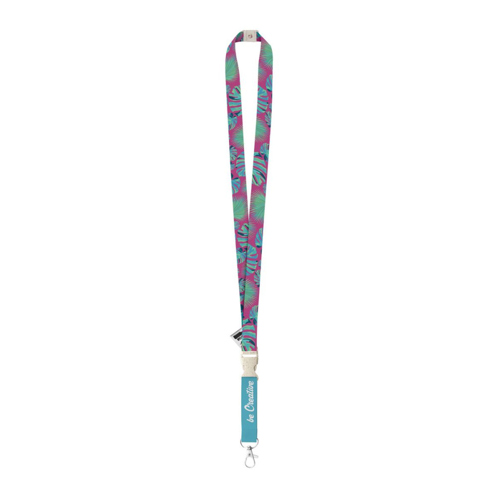 SUBYARD C SAFE ECO - custom sublimation lanyard
