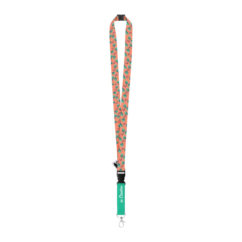 SUBYARD C SAFE RPET - custom sublimation lanyard