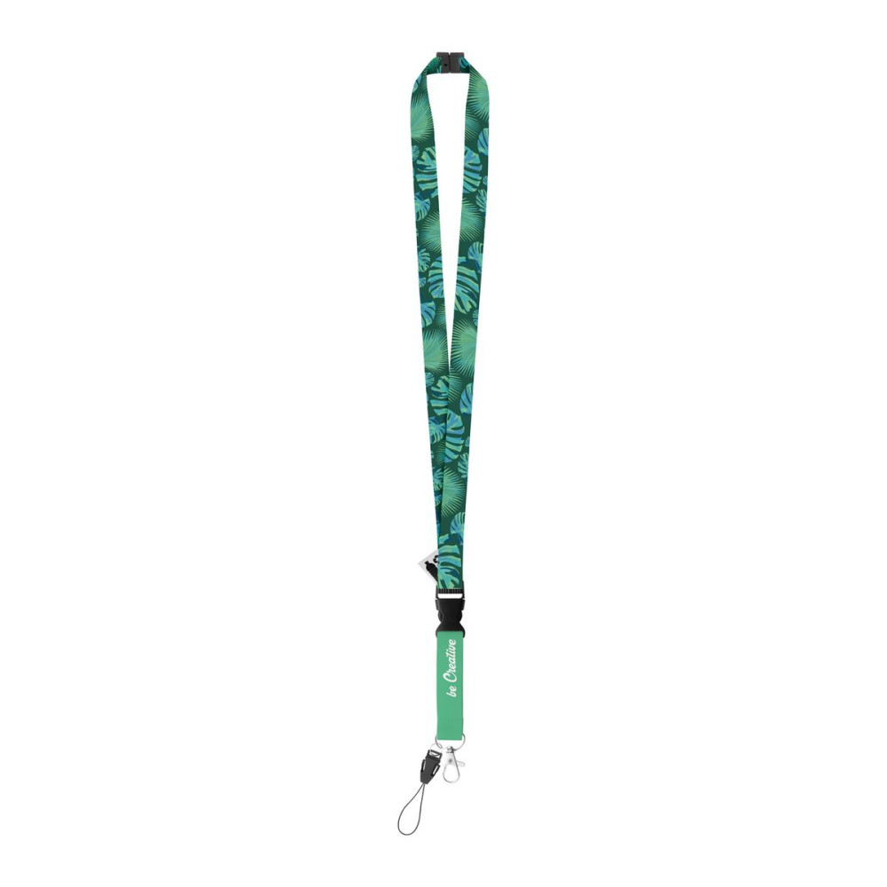 SUBYARD D SAFE RPET - custom sublimation lanyard