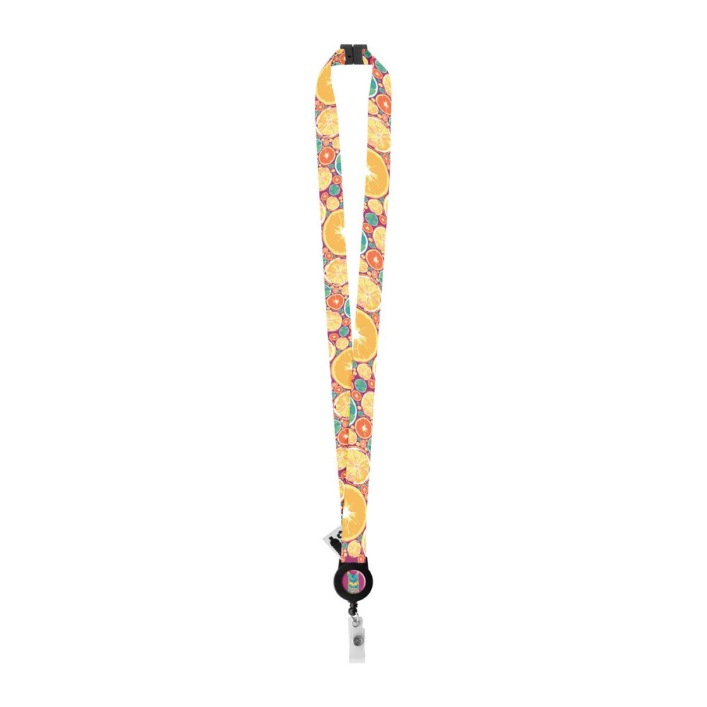 SUBYARD YOYO A SAFE RPET - custom sublimation lanyard