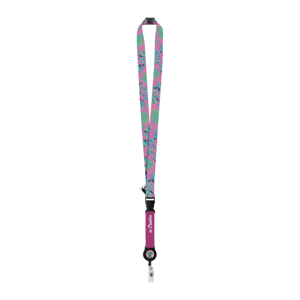 SUBYARD YOYO B SAFE RPET - custom sublimation lanyard