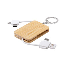 RUSELL - keyring USB charger cable