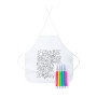 YOLEN - colouring apron YOLEN - colouring apron