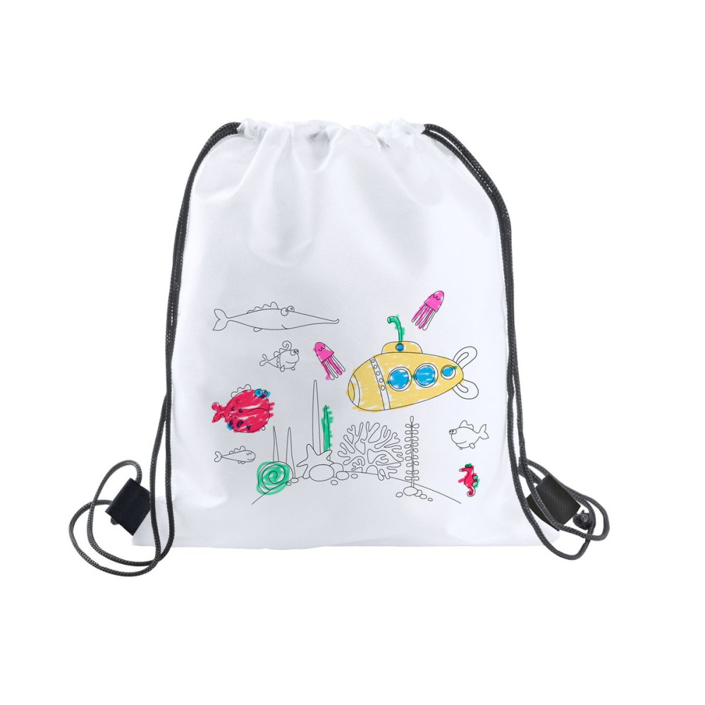 CARLE - colouring drawstring bag