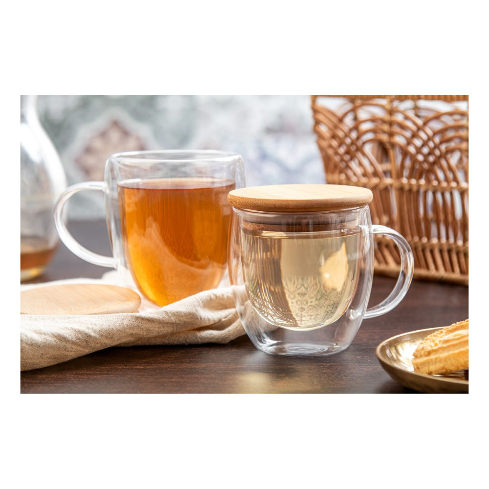 GROBINA MINI - glass thermo mug