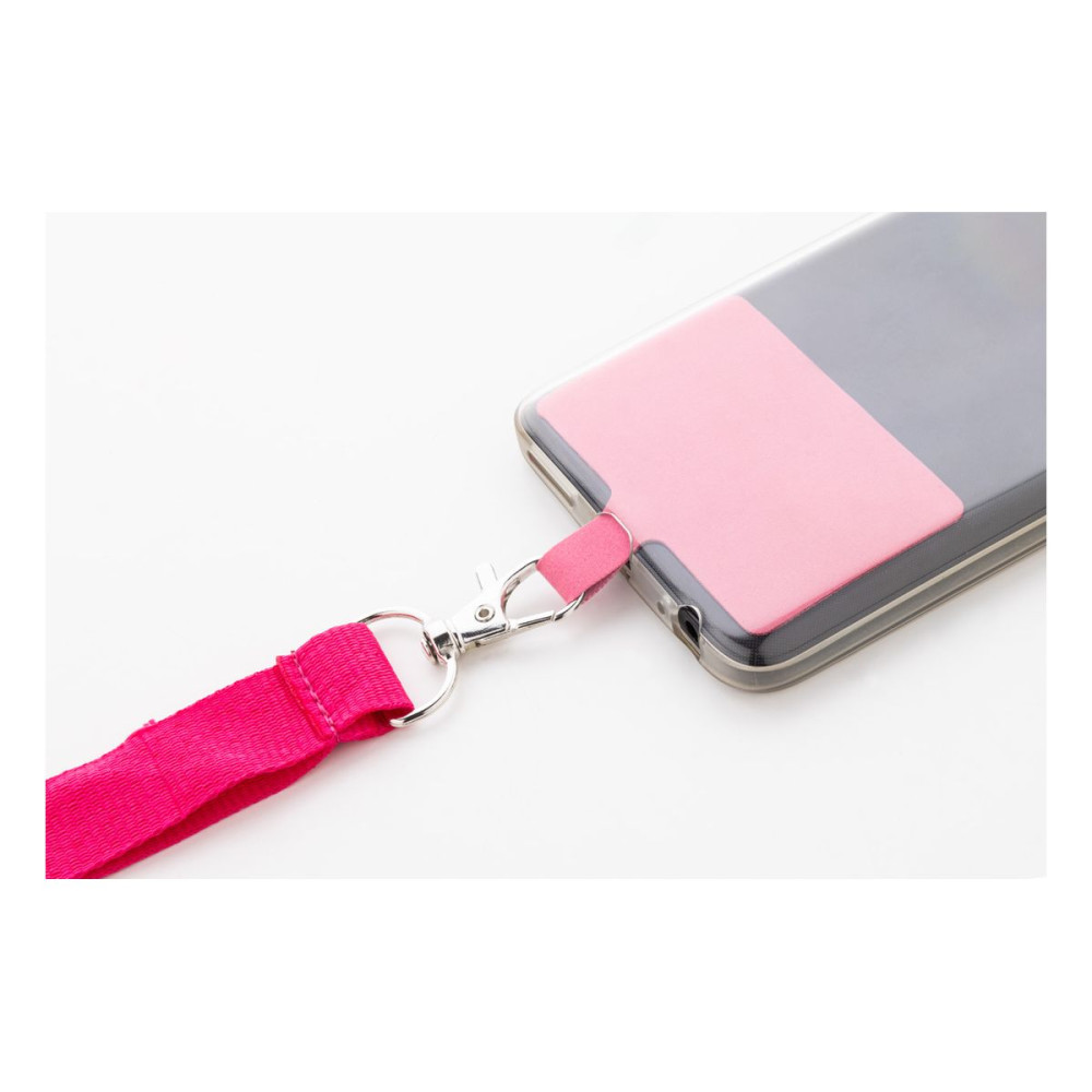 REVENT CALL - RPET mobile holder lanyard