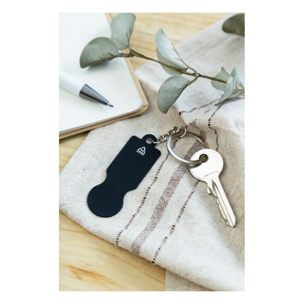 SHINECART - trolley coin keyring