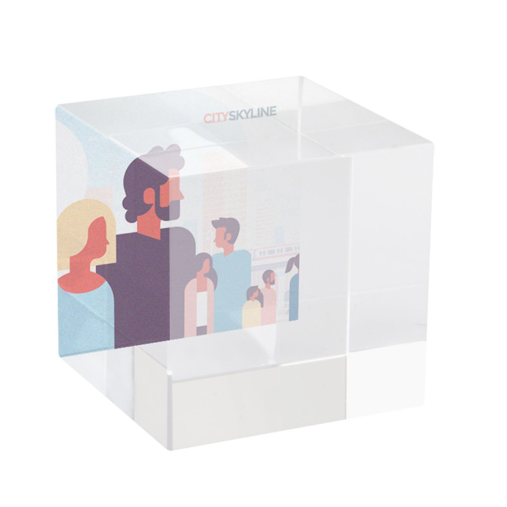 TAMPA - glass cube