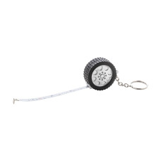 WHEEL - keyring with tape measure