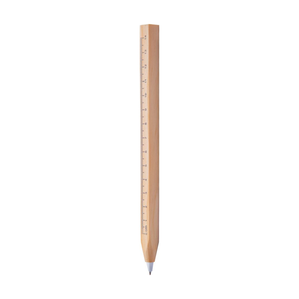BURNHAM - ballpoint pen with ruler