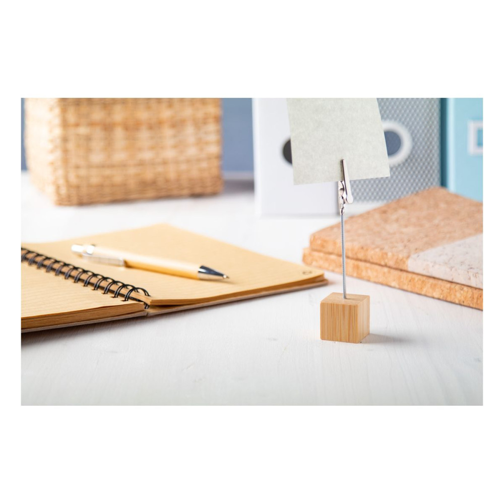 BOMBRA - bamboo note clip