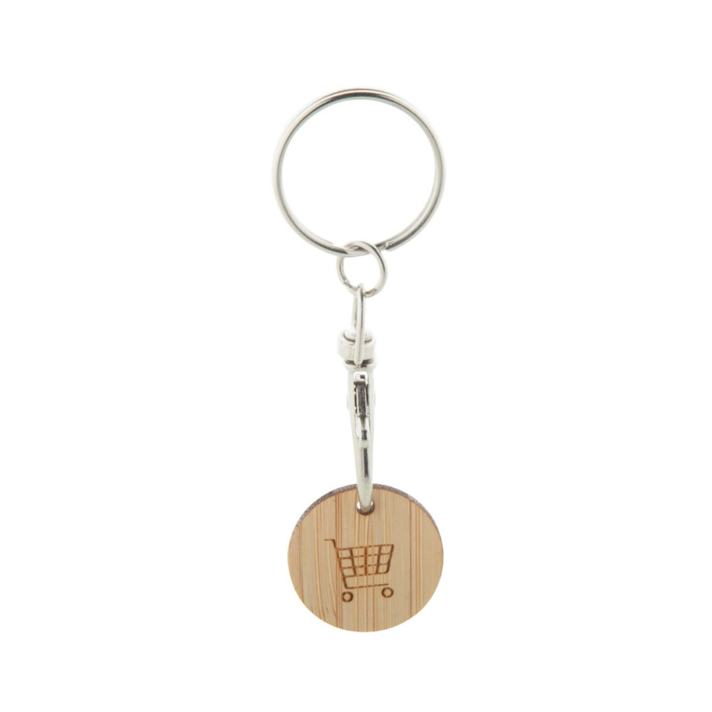 BOOMARKET - trolley coin keyring