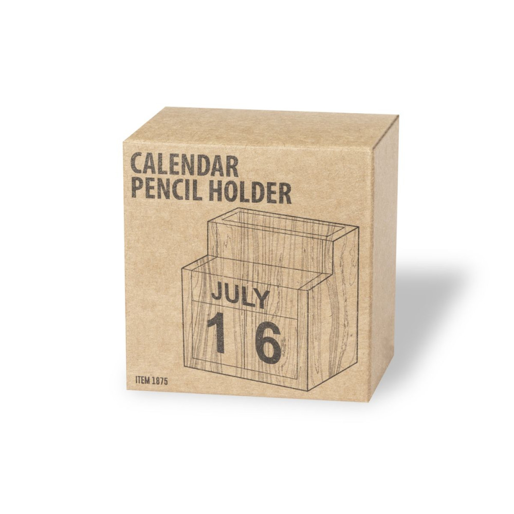 LAOREK - Everlasting Calendar Pencil Holder